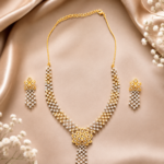 Dual Polish AD Necklace Set