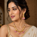 Gulnaar Kundan Hasli Set - Image 2