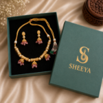 Gulnaar Kundan Hasli Set - Image 3